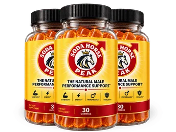 Soda Horse Peak 3 bottles package, 90-day supply