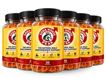 Soda Horse Peak 6 bottles package, 180-day supply